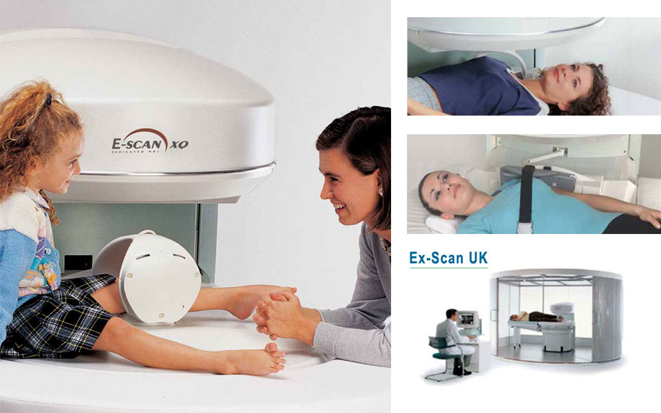 E SCAN XE areas of trauma, sports medicine and rheumatology. E-scan XQ eliminates the need of
using expensive whole body systems